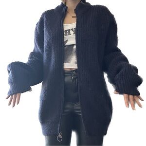 BARBOUR Wool Cardigan XL